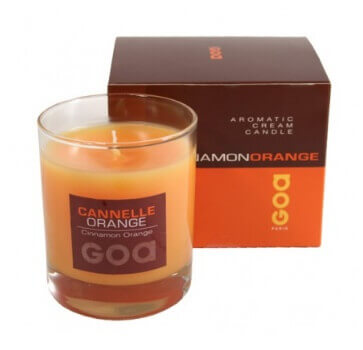 bougie crème Goa